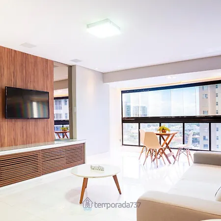 Elegante Apartamento Com Vista Mar Em Atalaia Aracaju Exterior photo