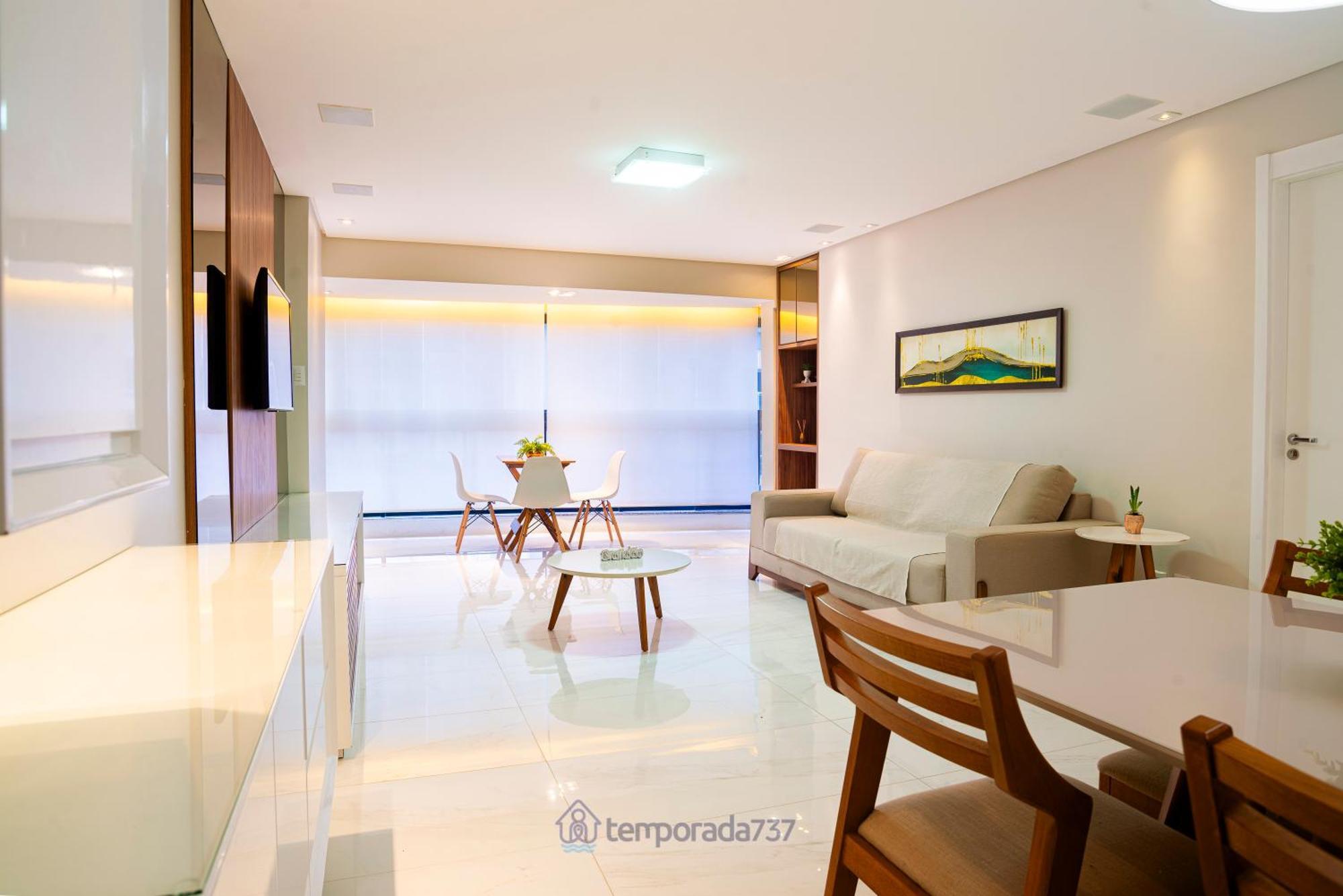Elegante Com Vista Mar Em Atalaia Apartment